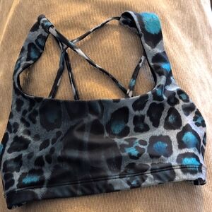 Leopard Print Sports Bra